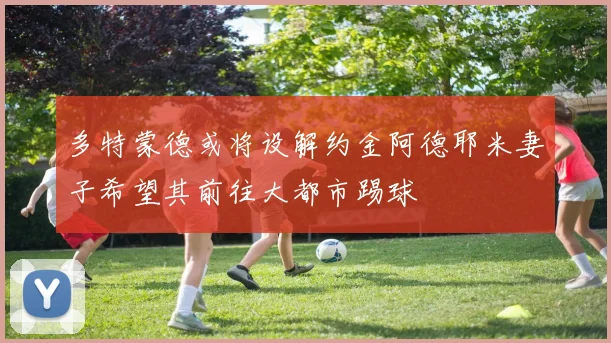 多特蒙德或将设解约金阿德耶米妻子希望其前往大都市踢球